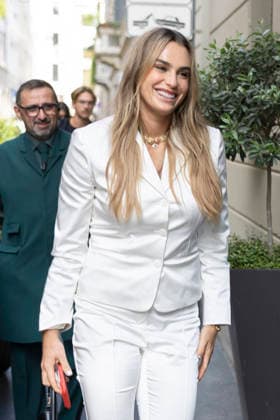 MFW Spring Summer 2027 Aryna Sabalenka MP MILAN, ITALY - SEPTEMBER 25: Aryna Sabalenka is going to Gucci fashion show during the Milan Fashion Week - Womenswear Spring Summer 2027 on September 24, 2026 in Milan, Italy. Photo by Marco Piovanotto Abacapress.com Milan Italy  Copyright: xPiovanottoxMarco ABACAx