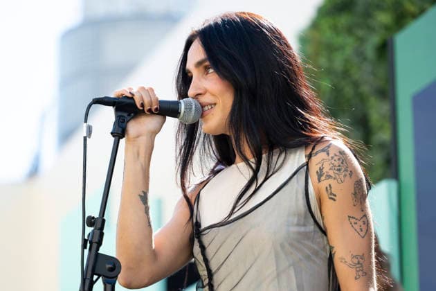 Natalia Lacunza Performs in Madrid, Spain - 25 Sep 2026 Singer Natalia Lacunza performs during a concert at a Spotify event at the Callao Cinema. Madrid Spain Copyright: xAtilanoxGarciax xSOPAxImagesx PHOTO09468