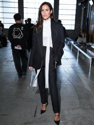 IPA88962202 - Milan, Milan Women™s Fashion Week Spring Summer 2027 - Women™s Fashion, Spring Summer 2027 - Elisabetta Franchi fashion show - guests pictured: Alex Riviere-Sieber, Alex Riviere-Sieber  Copyright: xRiccardoxGiordanox xRiccardoxGiordanox IPA88962202