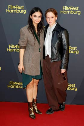 Bayan Layla und Eva Maria Jost bei der Premiere des Kinofilms Hygge auf dem 34. Filmfest Hamburg 2026 im Cinemaxx Dammtor. Hamburg, 25.09.2026