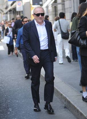 RECORD DATE NOT STATED IPA88962998 - Milan—photo by Mimmo Carriero—After the Gucci fashion show, François Henry Pinault arrives downtown and heads to his hotel  Copyright: xx xx IPA88962998