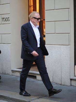 RECORD DATE NOT STATED IPA88963012 - Milan—photo by Mimmo Carriero—After the Gucci fashion show, François Henry Pinault arrives downtown and heads to his hotel  Copyright: xx xx IPA88963012