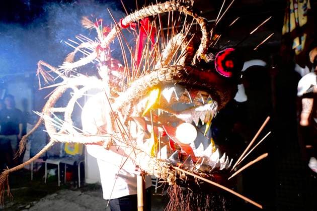 RECORD DATE NOT STATED Hong Kong Pok Fu Lam Village Fire Dragon 2026 Performers performing the fire dragon dance in Pok Fu Lam Village at Mid-autumn Festival on September 25, 2026 in Hong Kong. (Photo by Kobe Li Nexpher Images) Hong Kong