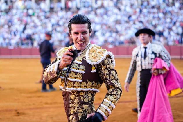 Second Subscription Bullfight of the San Miguel Fair in Seville: Alejandro Talavante during the second subscription bullfight of the San Miguel Fair at the Real Maestranza de Caballería on September 25, 2026, in Seville, Andalusia, Spain José María Manzanares, Alejandro Talavante, and Juan Ortega fought bulls from Puerto de San Lorenzo and Ventana de San Lorenzo during the first subscription bullfight of the San Miguel Fair on September 25, 2026, in Seville, Andalusia, Spain  Copyright: xJoaquinxCorcherox 7800449