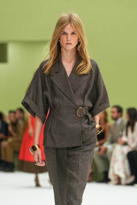 IPA88969510 - Milan, Milan Women™s Fashion Week Spring Summer 2027 - Women™s Fashion, Spring Summer 2027 - Luisa Spagnoli fashion show - runway Pictured: models  Copyright: xRiccardoxGIordanox xRiccardoxGiordano IPAx IPA88969510