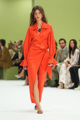 IPA88969532 - Milan, Milan Women™s Fashion Week Spring Summer 2027 - Women™s Fashion, Spring Summer 2027 - Luisa Spagnoli fashion show - runway Pictured: models  Copyright: xRiccardoxGIordanox xRiccardoxGiordano IPAx IPA88969532