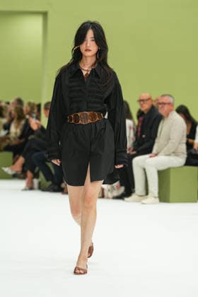 IPA88969550 - Milan, Milan Women™s Fashion Week Spring Summer 2027 - Women™s Fashion, Spring Summer 2027 - Luisa Spagnoli fashion show - runway in the photo: models  Copyright: xRiccardoxGIordanox xRiccardoxGiordano IPAx IPA88969550