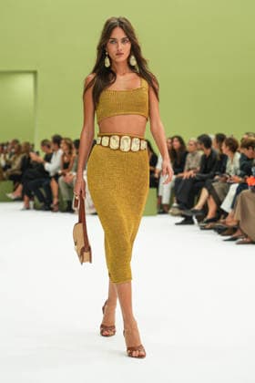IPA88969619 - Milan, Milan Women™s Fashion Week Spring Summer 2027 - Women™s Fashion, Spring Summer 2027 - Luisa Spagnoli fashion show - runway Pictured: models  Copyright: xRiccardoxGIordanox xRiccardoxGiordano IPAx IPA88969619