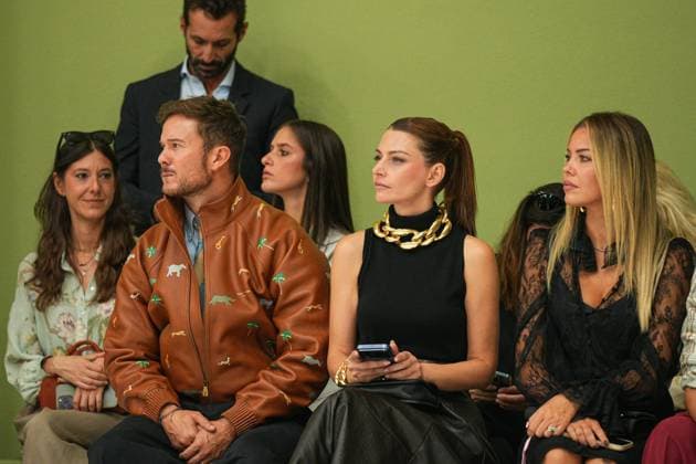IPA88969724 - Milan, Milan Women™s Fashion Week Spring Summer 2027 - Women™s Fashion, Spring Summer 2027 - Luisa Spagnoli fashion show - runway Photo by Paolo Stella  Copyright: xRiccardoxGIordanox xRiccardoxGiordano IPAx IPA88969724