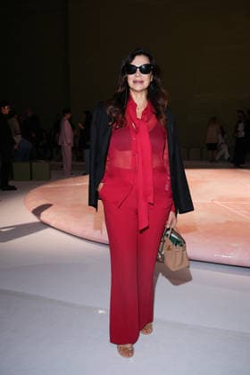 IPA88970570 - Milan, Milan Women™s Fashion Week Spring Summer 2027 - Women™s Fashion, Spring Summer 2027 - Luisa Spagnoli fashion show - front row pictured: guest  Copyright: xRiccardoxGIordanox xRiccardoxGiordano IPAx IPA88970570