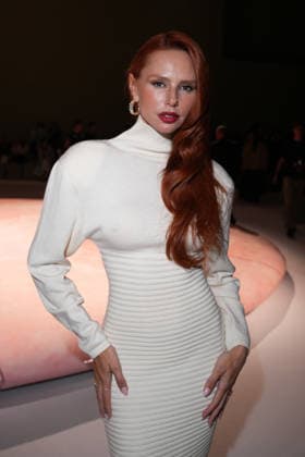 IPA88970636 - Milan, Milan Women™s Fashion Week Spring Summer 2027 - Women™s Fashion, Spring Summer 2027 - Luisa Spagnoli fashion show - front row pictured: guest  Copyright: xRiccardoxGIordanox xRiccardoxGiordano IPAx IPA88970636