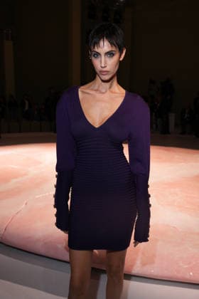 IPA88970682 - Milan, Milan Women™s Fashion Week Spring Summer 2027 - Women™s Fashion, Spring Summer 2027 - Luisa Spagnoli fashion show - front row pictured: guest  Copyright: xRiccardoxGIordanox xRiccardoxGiordano IPAx IPA88970682