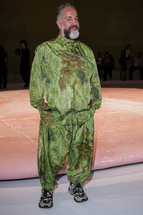 IPA88970499 - Milan, Milan Women™s Fashion Week Spring Summer 2027 - Women™s Fashion, Spring Summer 2027 - Luisa Spagnoli fashion show - front row Pictured: Simone Guidarelli  Copyright: xRiccardoxGIordanox xRiccardoxGiordano IPAx IPA88970499