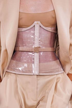 IPA88972858 - Milan, Milan Women™s Fashion Week Spring Summer 2027 - Women™s Fashion, Spring Summer 2027 - Elisabetta Franchi fashion show - fashion show - Pictured: detail.  Copyright: xCinziaxCamelax xx IPA88972858