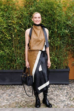 IPA88962980 - Milan, Milan Women™s Fashion Week Spring Summer 2027 - Women™s Fashion, Spring Summer 2027 - Tod™s fashion show - guests - Pictured: Diane Kruger.  Copyright: xCinziaxCamelax xx IPA88962980