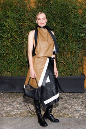 IPA88962982 - Milan, Milan Women™s Fashion Week Spring Summer 2027 - Women™s Fashion, Spring Summer 2027 - Tod™s fashion show - guests - Pictured: Diane Kruger.  Copyright: xCinziaxCamelax xx IPA88962982