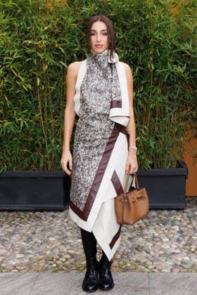 IPA88963026 - Milan, Milan Women™s Fashion Week Spring Summer 2027 - Women™s Fashion, Spring Summer 2027 - Tod™s fashion show - guests - Pictured: Ginevra Mavilla.  Copyright: xCinziaxCamelax xx IPA88963026