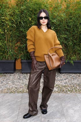 IPA88963061 - Milan, Milan Women™s Fashion Week Spring Summer 2027 - Women™s Fashion, Spring Summer 2027 - Tod™s fashion show - guests - Pictured: Sue Chang.  Copyright: xCinziaxCamelax xx IPA88963061