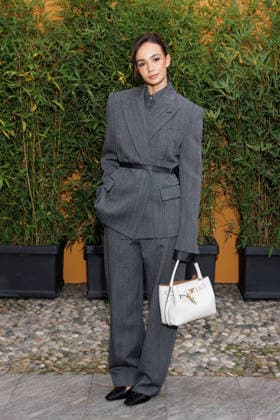 IPA88963020 - Milan, Milan Women™s Fashion Week Spring Summer 2027 - Women™s Fashion, Spring Summer 2027 - Tod™s fashion show - guests - Pictured: Blanca Arimany.  Copyright: xCinziaxCamelax xx IPA88963020