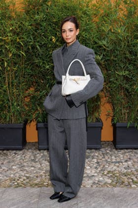 IPA88963025 - Milan, Milan Women™s Fashion Week Spring Summer 2027 - Women™s Fashion, Spring Summer 2027 - Tod™s fashion show - guests - Pictured: Blanca Arimany.  Copyright: xCinziaxCamelax xx IPA88963025