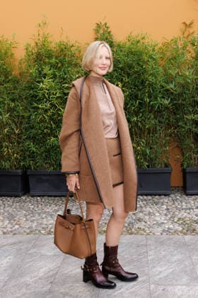 IPA88963050 - Milan, Milan Women™s Fashion Week Spring Summer 2027 - Women™s Fashion, Spring Summer 2027 - Tod™s fashion show - guests - Pictured: Violet Grace.  Copyright: xCinziaxCamelax xx IPA88963050
