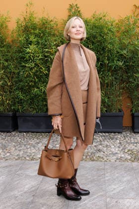 IPA88963053 - Milan, Milan Women™s Fashion Week Spring Summer 2027 - Women™s Fashion, Spring Summer 2027 - Tod™s fashion show - guests - Pictured: Violet Grace.  Copyright: xCinziaxCamelax xx IPA88963053