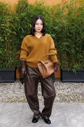 IPA88963068 - Milan, Milan Women™s Fashion Week Spring Summer 2027 - Women™s Fashion, Spring Summer 2027 - Tod™s fashion show - guests - Pictured: Sue Chang.  Copyright: xCinziaxCamelax xx IPA88963068