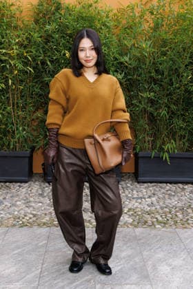 IPA88963071 - Milan, Milan Women™s Fashion Week Spring Summer 2027 - Women™s Fashion, Spring Summer 2027 - Tod™s fashion show - guests - Pictured: Sue Chang.  Copyright: xCinziaxCamelax xx IPA88963071