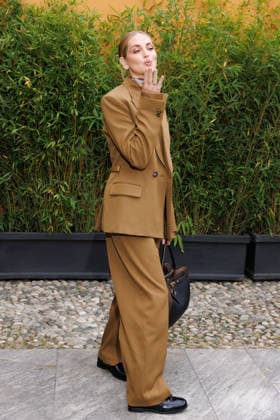 IPA88963162 - Milan, Milan Women™s Fashion Week Spring Summer 2027 - Women™s Fashion, Spring Summer 2027 - Tod™s fashion show - guests - Pictured: Chiara Ferragni.  Copyright: xCinziaxCamelax xx IPA88963162