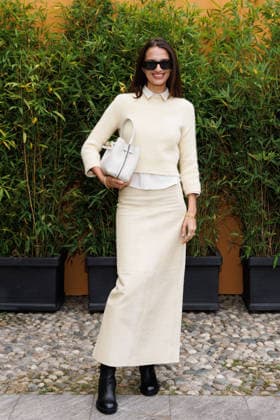 IPA88963176 - Milan, Milan Women™s Fashion Week Spring Summer 2027 - Women™s Fashion, Spring Summer 2027 - Tod™s fashion show - guests - Pictured: Gabrielle Caunesil Pozzoli.  Copyright: xCinziaxCamelax xx IPA88963176