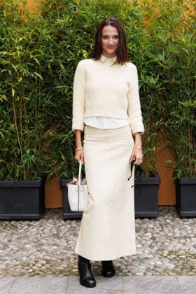 IPA88963209 - Milan, Milan Women™s Fashion Week Spring Summer 2027 - Women™s Fashion, Spring Summer 2027 - Tod™s fashion show - guests - Pictured: Gabrielle Caunesil Pozzoli.  Copyright: xCinziaxCamelax xx IPA88963209