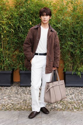 IPA88964060 - Milan, Milan Women™s Fashion Week Spring Summer 2027 - Women™s Fashion, Spring Summer 2027 - Tod™s fashion show - guests - Pictured: Seung Ju Han.  Copyright: xCinziaxCamelax xx IPA88964060