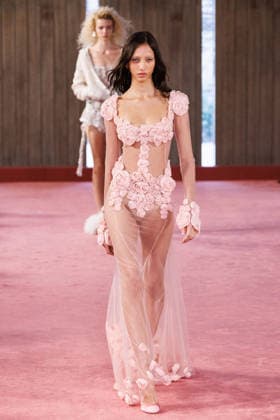 IPA88975626 - Milan, Milan Women™s Fashion Week Spring Summer 2027 - Women™s Fashion, Spring Summer 2027 - Blumarine fashion show - guests - Pictured: model  Copyright: xCinziaxCamelax xx IPA88975626