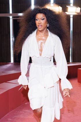 IPA88964293 - Milan, Milan Women™s Fashion Week Spring Summer 2027 - Women™s Fashion, Spring Summer 2027 - Blumarine fashion show - guests - Pictured: Tayce.  Copyright: xCinziaxCamelax xx IPA88964293