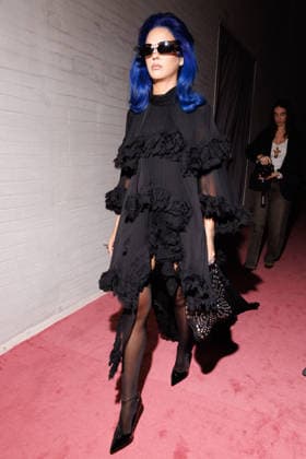 IPA88964299 - Milan, Milan Women™s Fashion Week Spring Summer 2027 - Women™s Fashion, Spring Summer 2027 - Blumarine fashion show - guests - Pictured: Sita Abellan  Copyright: xCinziaxCamelax xx IPA88964299