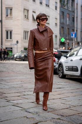 Street Style: Sportmax fashion show during the Milan Fashion Week - Womenswear Spring Summer 2027 in Milan, Italy, on 25 September 2026 Street Style: Irina Kro Eicke is seen outside of the Sportmax fashion show during the Milan Fashion Week - Womenswear Spring Summer 2027 in Milan, Italy, on 25 September 2026., Credit:Stefano Costantino TTL Stefano Costantino Avalon Italy, Milan  Copyright: xStefanoxCostantinoxTTLx xStefanoxCostantinox xAvalonx 1138227004