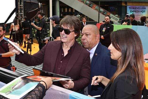 September 25, 2026, Ciudad De Mexico, Ciudad De Mexico, Mexico: TO - 45249 - Mexico City - 09 25 2026 - Actor Tom Cruise, during the red carpet of the movie - Digger -, at Parque Plaza Toreo, in Mexico City. Clasos photo Ciudad De Mexico Mexico - ZUMAcs4_ 20260925_faa_cs4_103 Copyright: xAlfonsoxManzanox