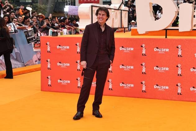 September 25, 2026, Ciudad De Mexico, Ciudad De Mexico, Mexico: TO - 45249 - Mexico City - 09 25 2026 - Actor Tom Cruise, during the red carpet of the movie - Digger -, at Parque Plaza Toreo, in Mexico City. Clasos photo Ciudad De Mexico Mexico - ZUMAcs4_ 20260925_faa_cs4_105 Copyright: xAlfonsoxManzanox