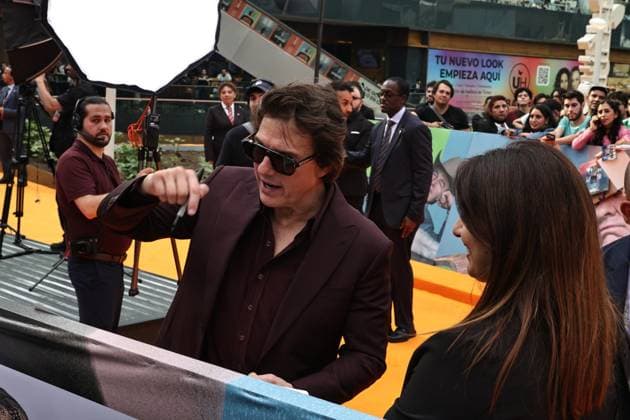 September 25, 2026, Ciudad De Mexico, Ciudad De Mexico, Mexico: TO - 45249 - Mexico City - 09 25 2026 - Actor Tom Cruise, during the red carpet of the movie - Digger -, at Parque Plaza Toreo, in Mexico City. Clasos photo Ciudad De Mexico Mexico - ZUMAcs4_ 20260925_faa_cs4_097 Copyright: xAlfonsoxManzanox