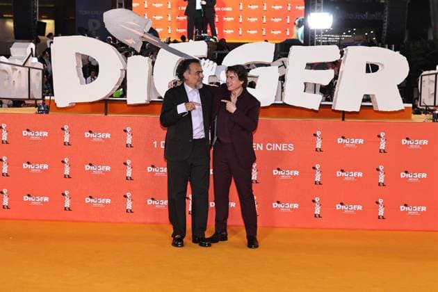 September 25, 2026, Ciudad De Mexico, Ciudad De Mexico, Mexico: TO - 45249 - Mexico City - 09 25 2026 - El actor Tom Cruise and the director, Alejandro Gonzalez Inarritu, during the red carpet of the movie - Digger -, at Parque Plaza Toreo, in Mexico City. Clasos photo Ciudad De Mexico Mexico - ZUMAcs4_ 20260925_faa_cs4_170 Copyright: xAlfonsoxManzanox