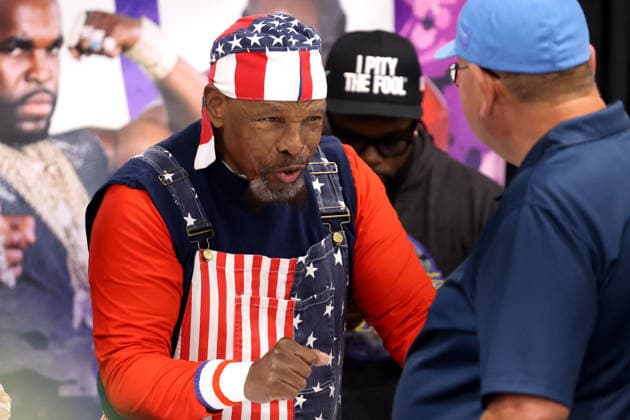 September 25, 2026, Salt Lake City, Utah, USA: MR. T speaks at the 2026 FanX Salt Lake City at the Salt Palace Convention Center. Salt Lake City USA  - ZUMAg247 20260925_znp_g247_047 Copyright: xGagexSkidmorex