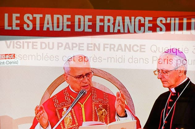 Paris, Friday, September 25, 2026 Prayer Vigil with Young People and Pope Leo XIV at the Stade de France in Paris, Friday, September 25, 2026 The Pope in France: Prayer Vigil with Young People at the Stade de France 459926 2026 09 25 Prevost, Robert Francis Pope Leon XIV  Copyright: xBarbaraxNeymanx xStarfacex STAR_459926_037