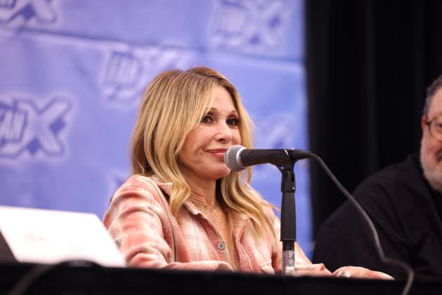 September 25, 2026, Salt Lake City, Utah, USA: Voice actress EG DAILY, also known as E. G. DAILY, speaks at the 2026 FanX Salt Lake City at the Salt Palace Convention Center. Salt Lake City USA  - ZUMAg247 20260925_znp_g247_077 Copyright: xGagexSkidmorex
