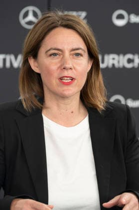 Susanne Kovacs bei der Premiere des Dokumentarfilms Techplomacy auf dem 22. Zurich Film Festival im Corso. Zürich, 25.09.2026