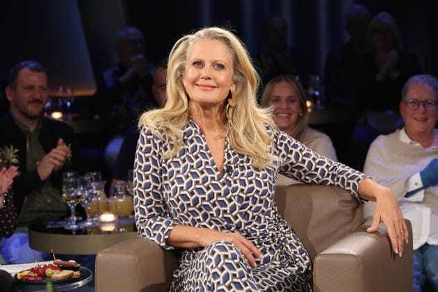 Barbara Schöneberger moderiert die NDR Talk Show, Fototermin am 25.9.2026 im Fernsehstudio Hamburg-Lokstedt vor der Sendung im 3. Programm des NDR Fernsehen