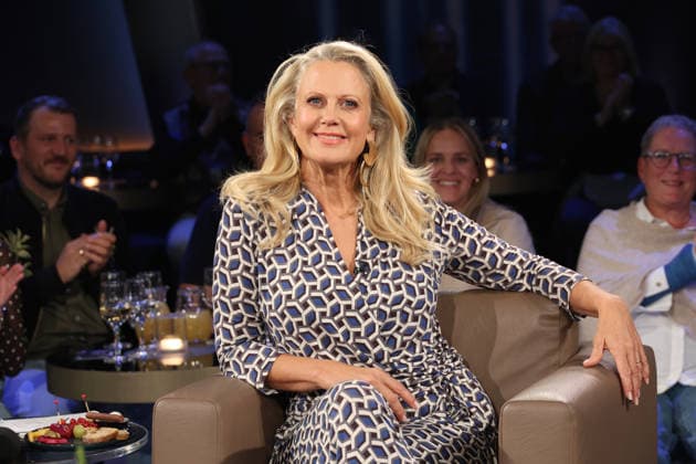 Barbara Schöneberger moderiert die NDR Talk Show, Fototermin am 25.9.2026 im Fernsehstudio Hamburg-Lokstedt vor der Sendung im 3. Programm des NDR Fernsehen