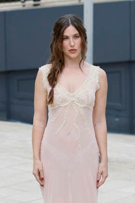 MFW Spring Summer 2027 Ermanno Scervino arrival MP MILAN, ITALY - SEPTEMBER 26: Scout LaRue Willis attends Ermanno Scervino fashion show during the Milan Fashion Week - Womenswear Spring Summer 2027 on September 24, 2026 in Milan, Italy. Photo by Marco Piovanotto Abacapress.com Milan Italy  Copyright: xPiovanottoxMarco ABACAx