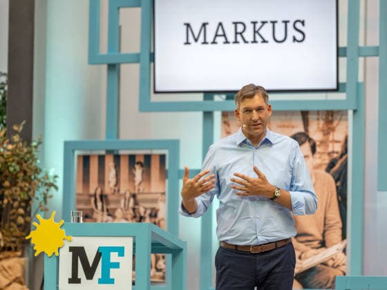 2026-09-26-ÖVP-Zukunftskongress-014 Landesparteiobmann Wien und Bezirksvorsteher Innere Stadt Markus Markus Figl (ÖVP) am 26. September 2026 beim Zukunftskongress der Wiener Volkspartei im Platinum im UNIQA Tower in Wien, Wien, Österreich.