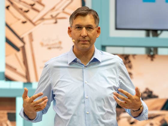 2026-09-26-ÖVP-Zukunftskongress-018 Landesparteiobmann Wien und Bezirksvorsteher Innere Stadt Markus Markus Figl (ÖVP) am 26. September 2026 beim Zukunftskongress der Wiener Volkspartei im Platinum im UNIQA Tower in Wien, Wien, Österreich.