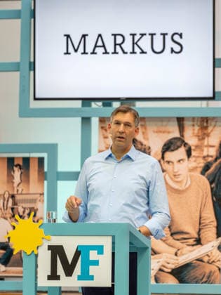 2026-09-26-ÖVP-Zukunftskongress-037 Landesparteiobmann Wien und Bezirksvorsteher Innere Stadt Markus Markus Figl (ÖVP) am 26. September 2026 beim Zukunftskongress der Wiener Volkspartei im Platinum im UNIQA Tower in Wien, Wien, Österreich.